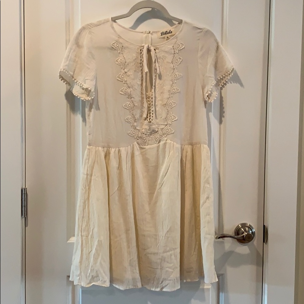 Cream dress
